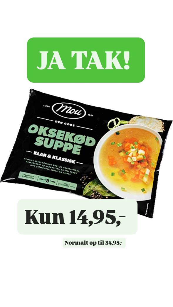 Mou oksekødssuppe