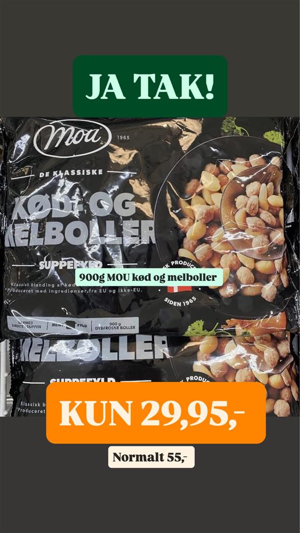 Mou kød og melboller