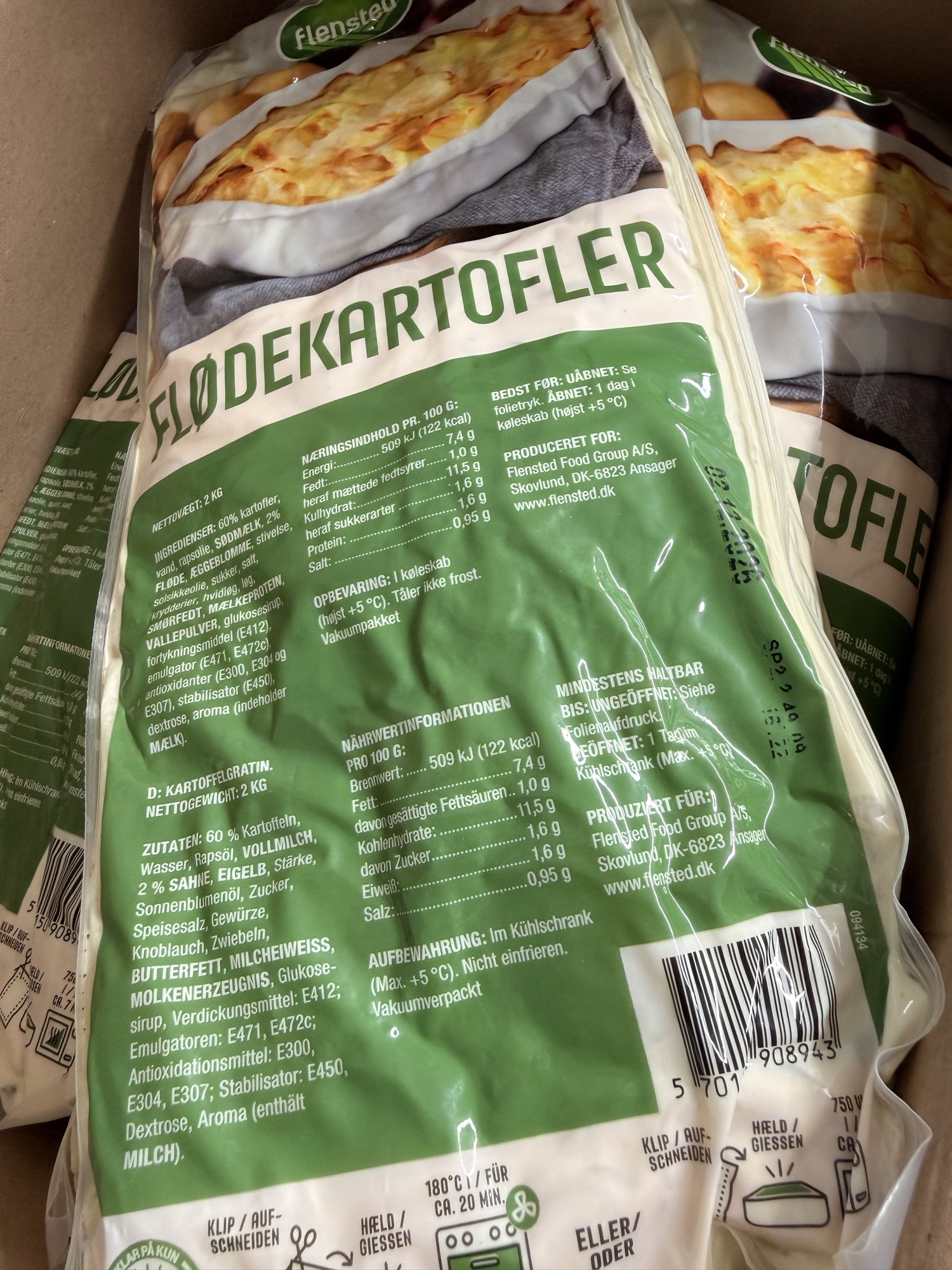 2 kg flødekartofler